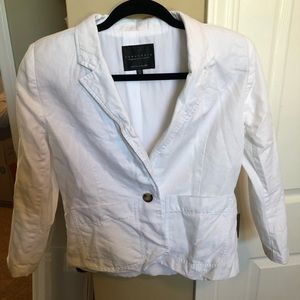 White blazer